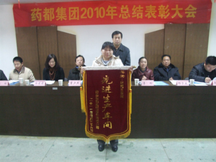 藥都製藥集團(tuán)召開(kāi)2010年度工作總結(jié)表彰大會(huì)