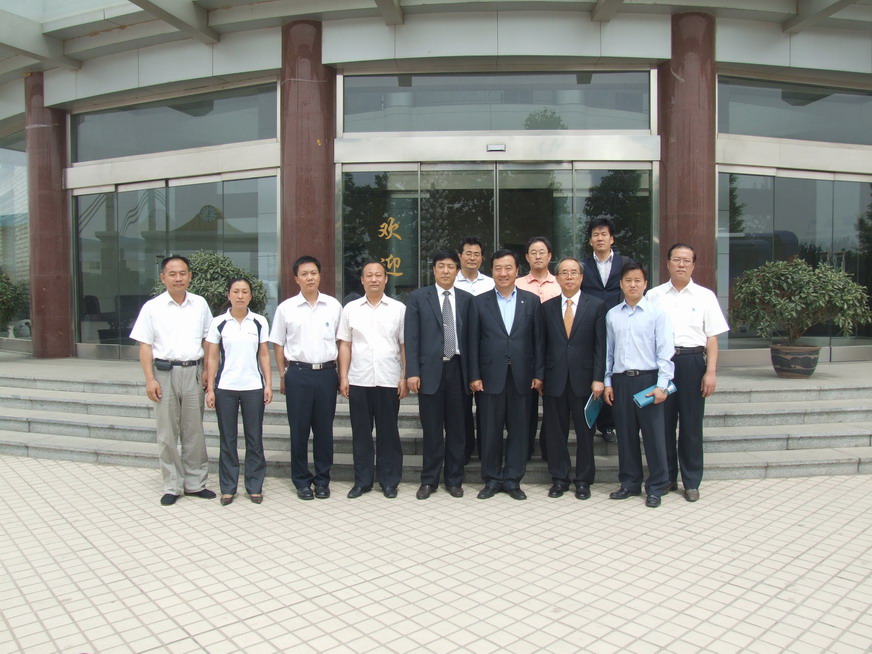 韓國(guó)堤川市政府代表團(tuán)來(lái)我公司參觀(guān)考察